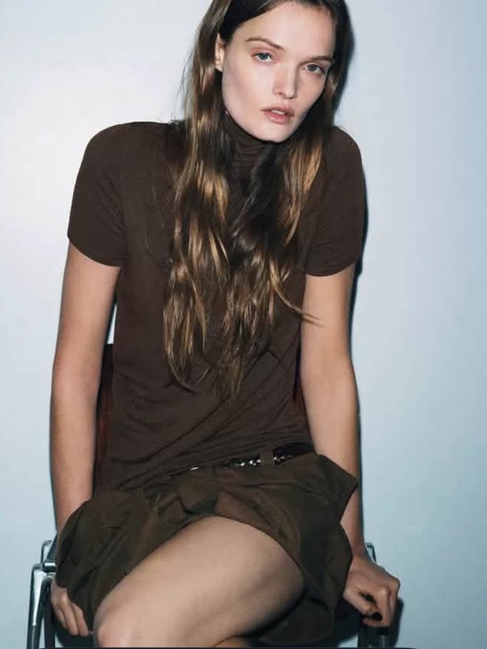 Zara Long Wavy Brown Wig